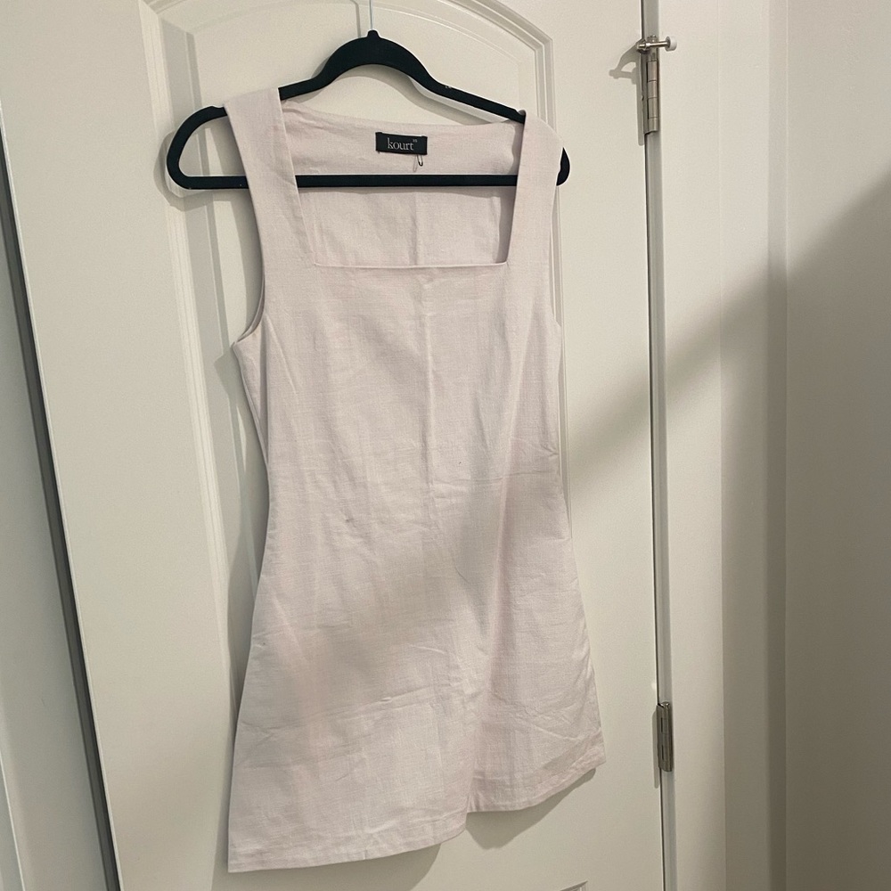 Few Moda linen midi dress